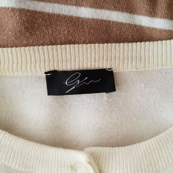 Chic Striped Cardigan - Picture 5 of 8